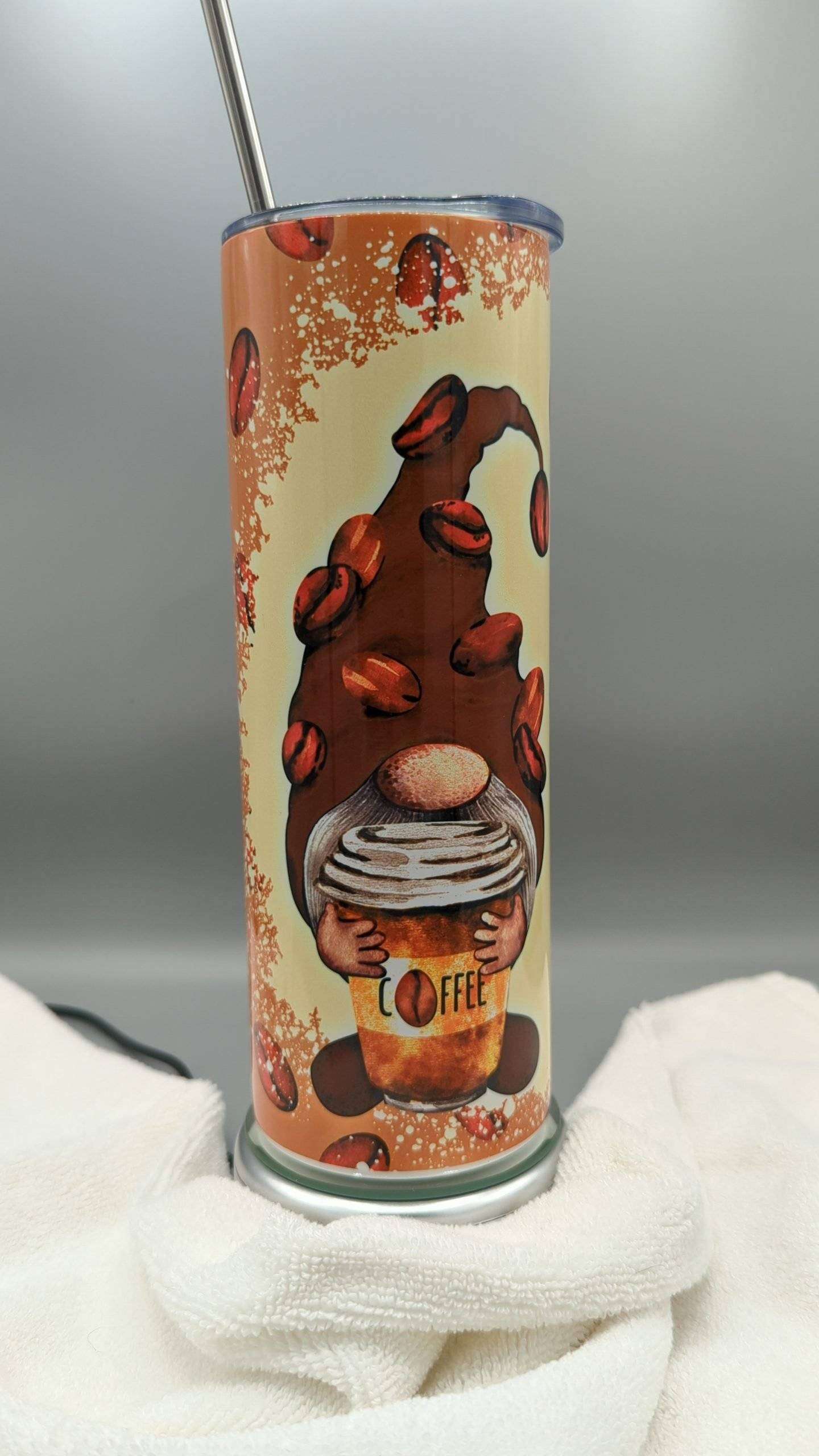Coffee Lover Gnomes Tumbler - Image 4