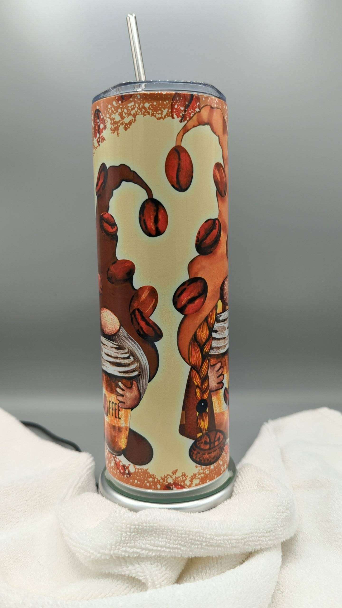 Coffee Lover Gnomes Tumbler - Image 3