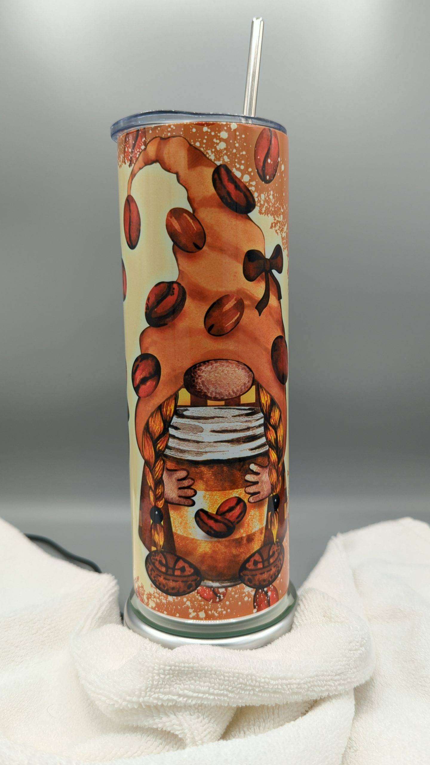 Coffee Lover Gnomes Tumbler - Image 2