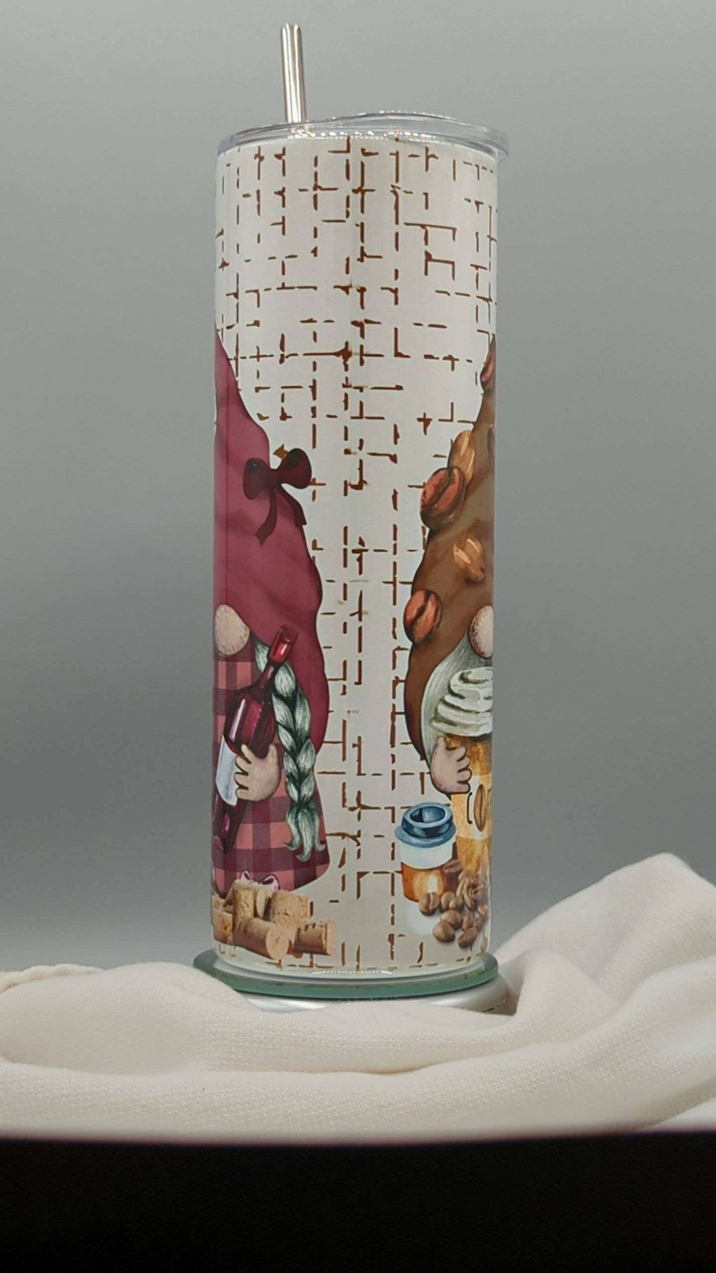 Coffee Wine Repeat Tumbler - Image 6