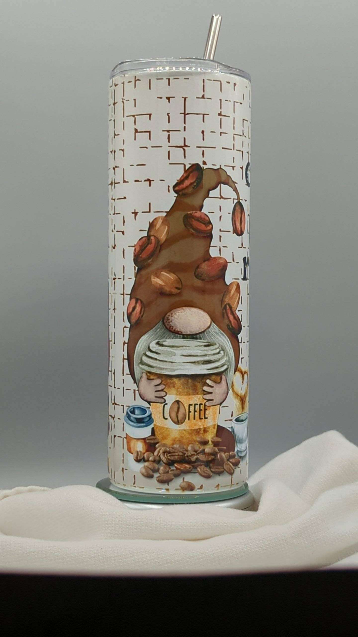 Coffee Wine Repeat Tumbler - Image 2