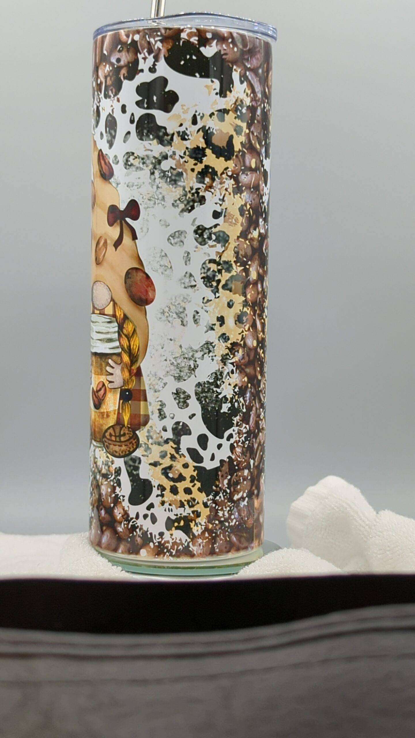 Coffee Gets Me Started Tumbler - Image 6