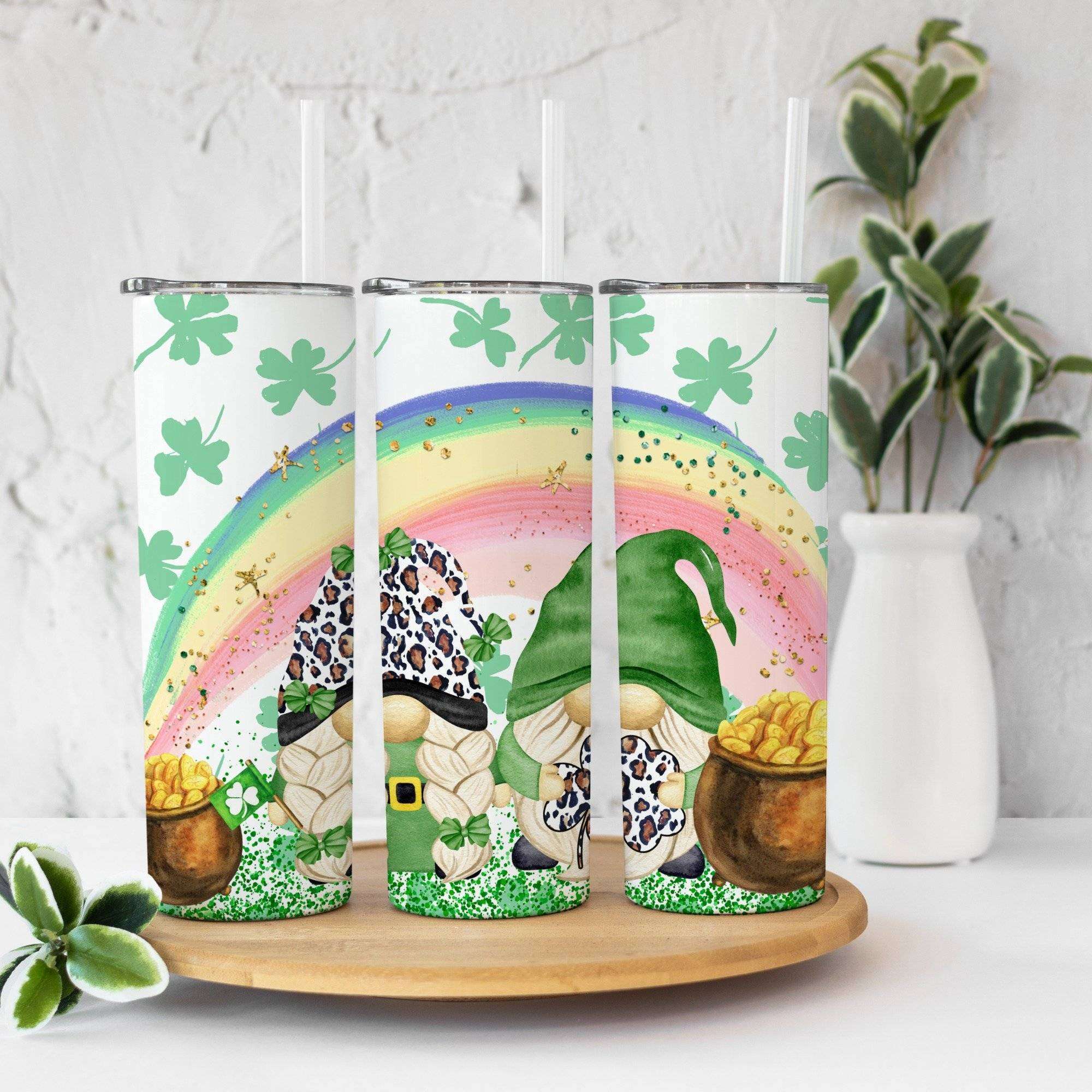 Saint Patrick's Gnomes Tumbler