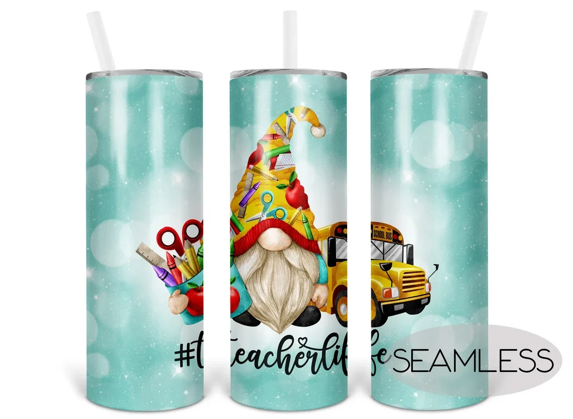 Gnome #TeacherLife Tumbler