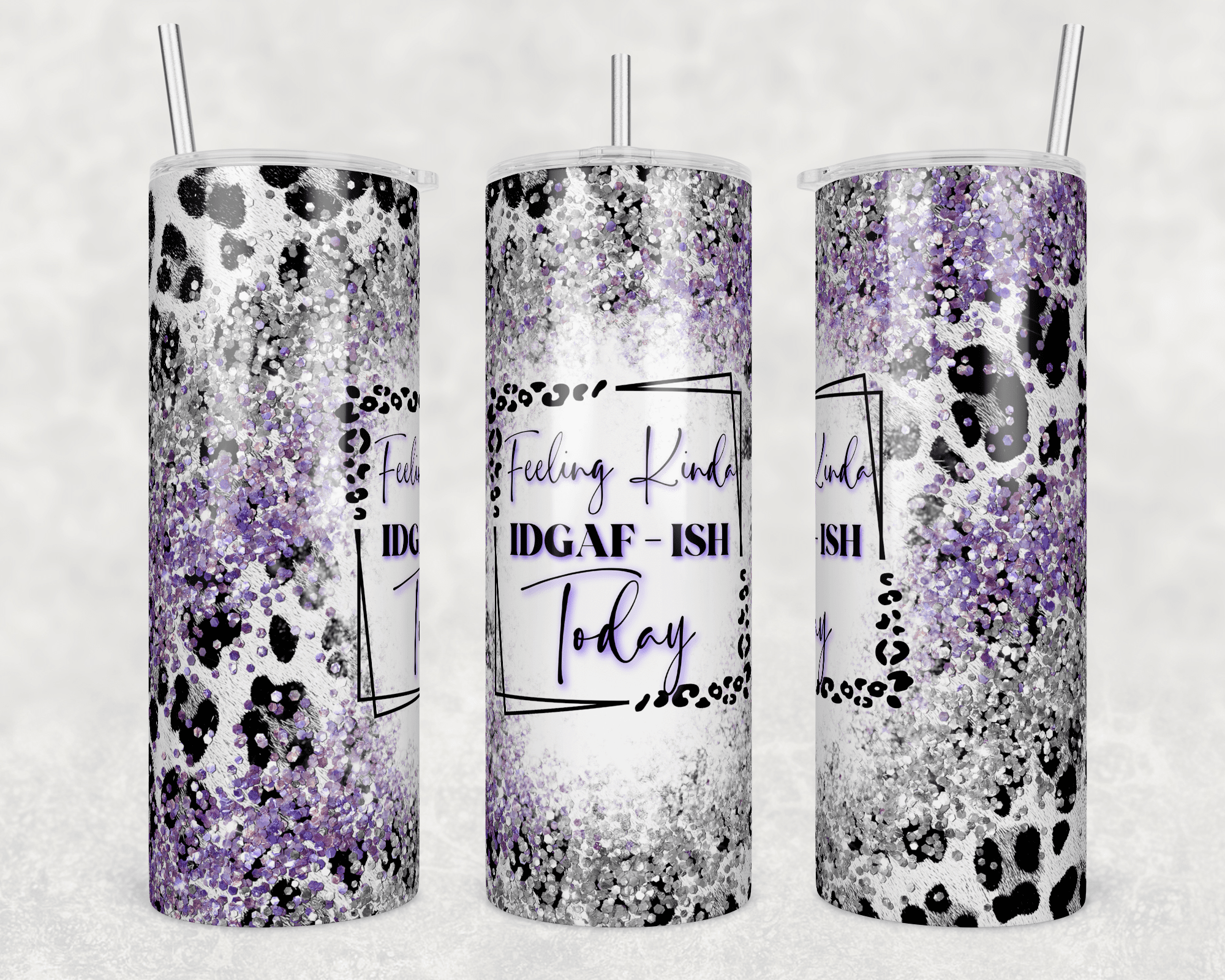 Feeling Kinda - Purple Tumbler