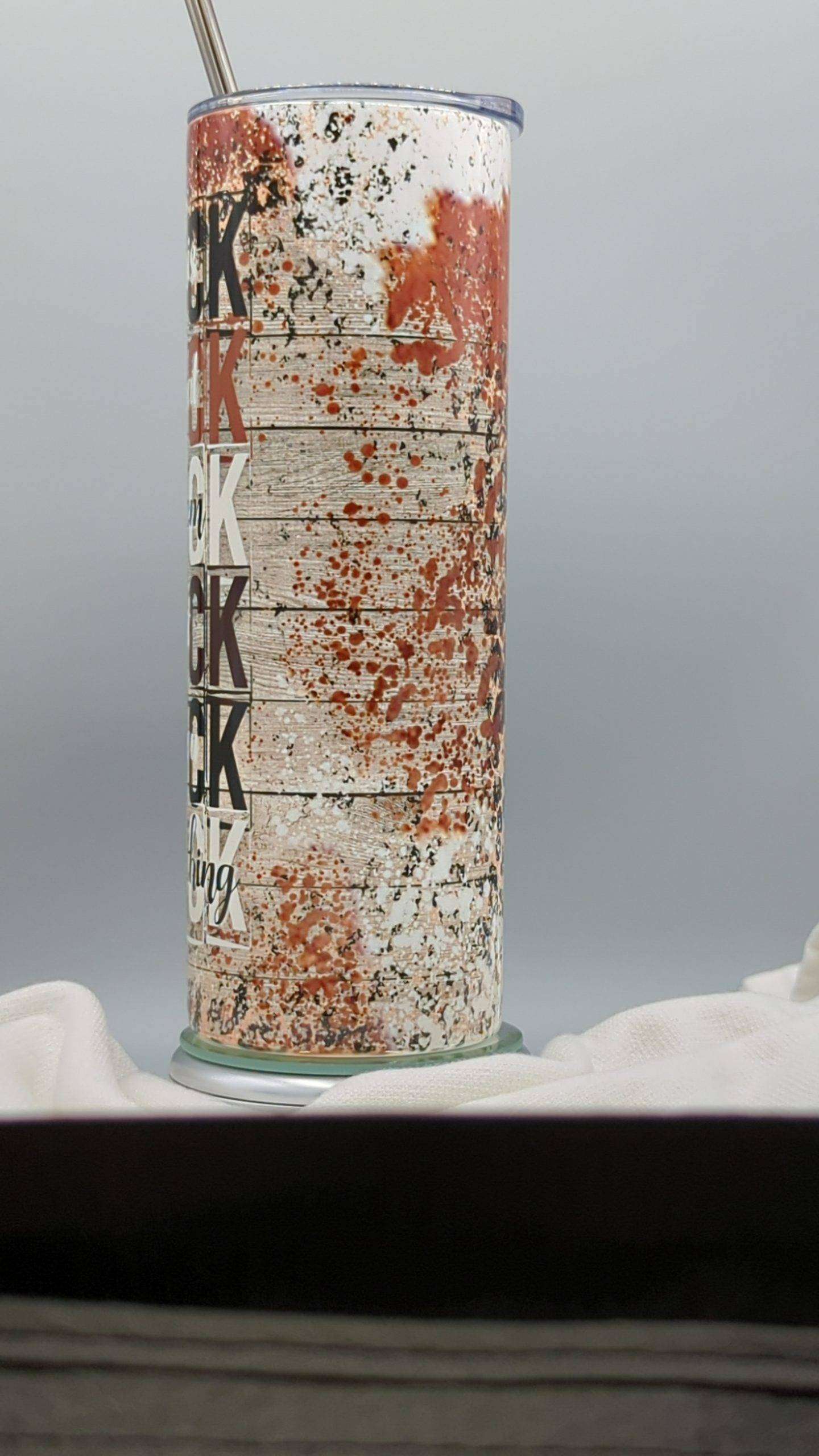 Shiplap Leopard F-Bomb Tumbler - Image 5