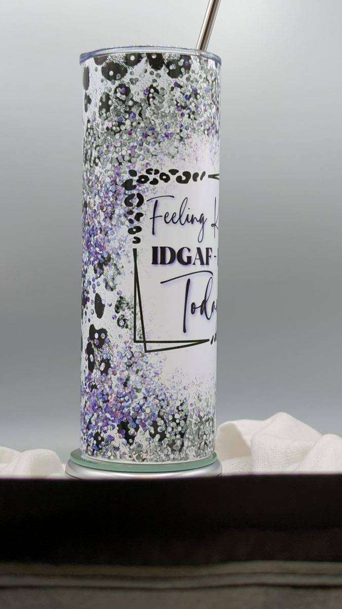 Feeling Kinda - Purple Tumbler - Image 2