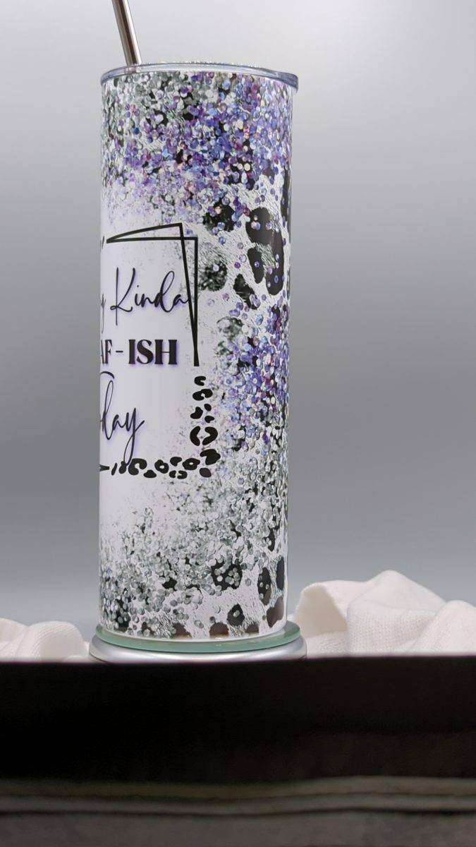 Feeling Kinda - Purple Tumbler - Image 4
