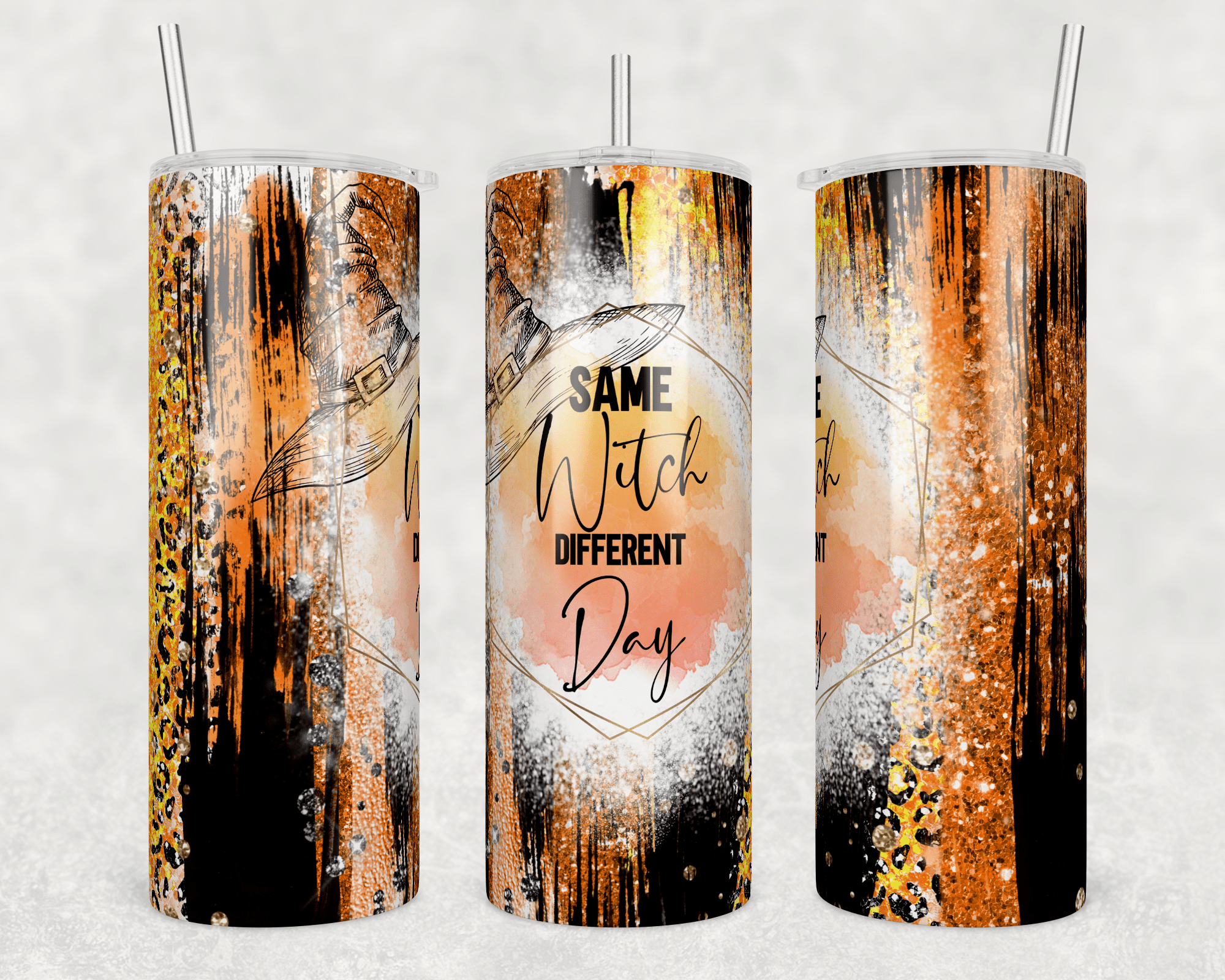 Same Witch Different Day Tumbler