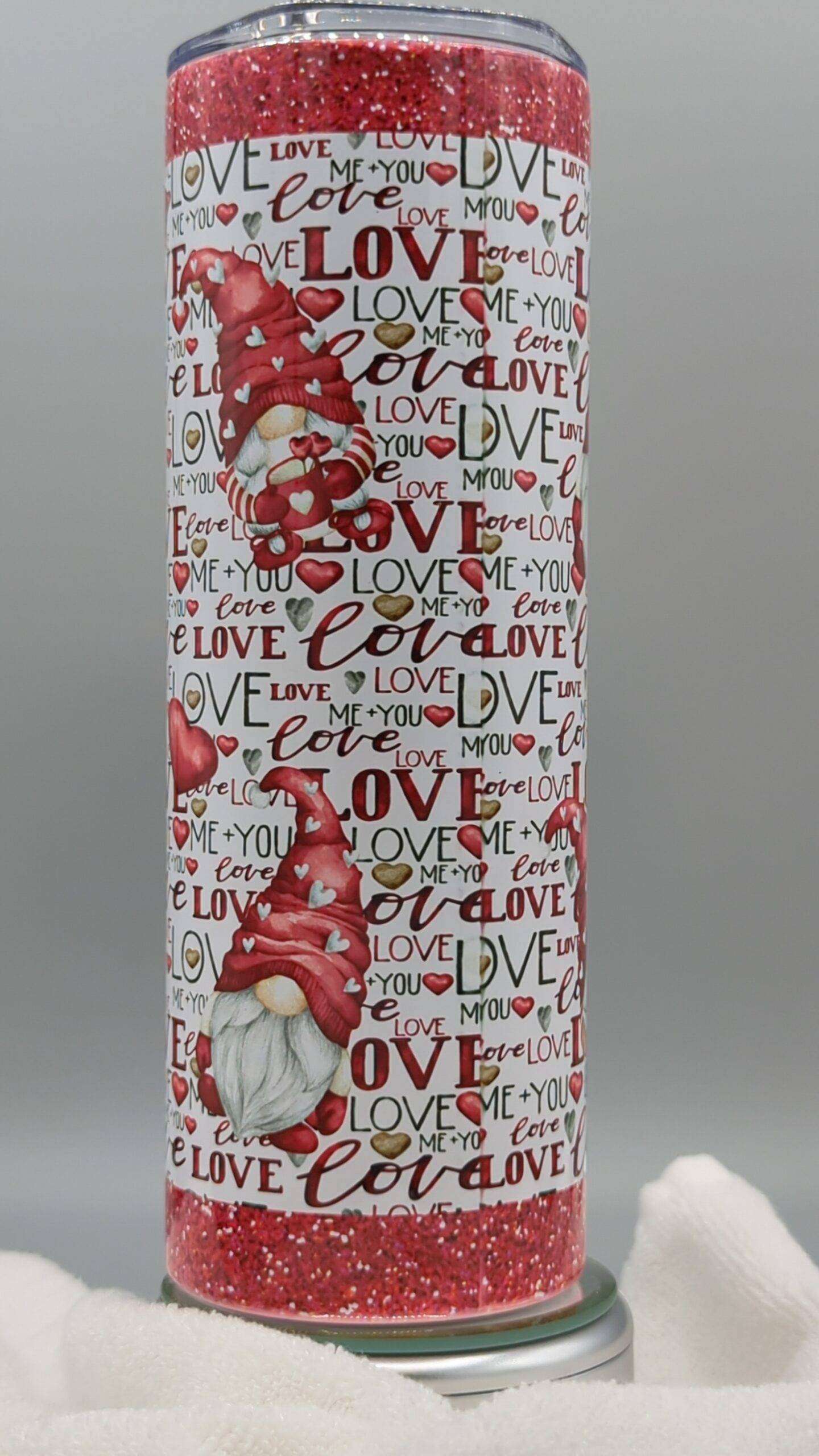 Valentine Gnome Love Tumbler - Image 6