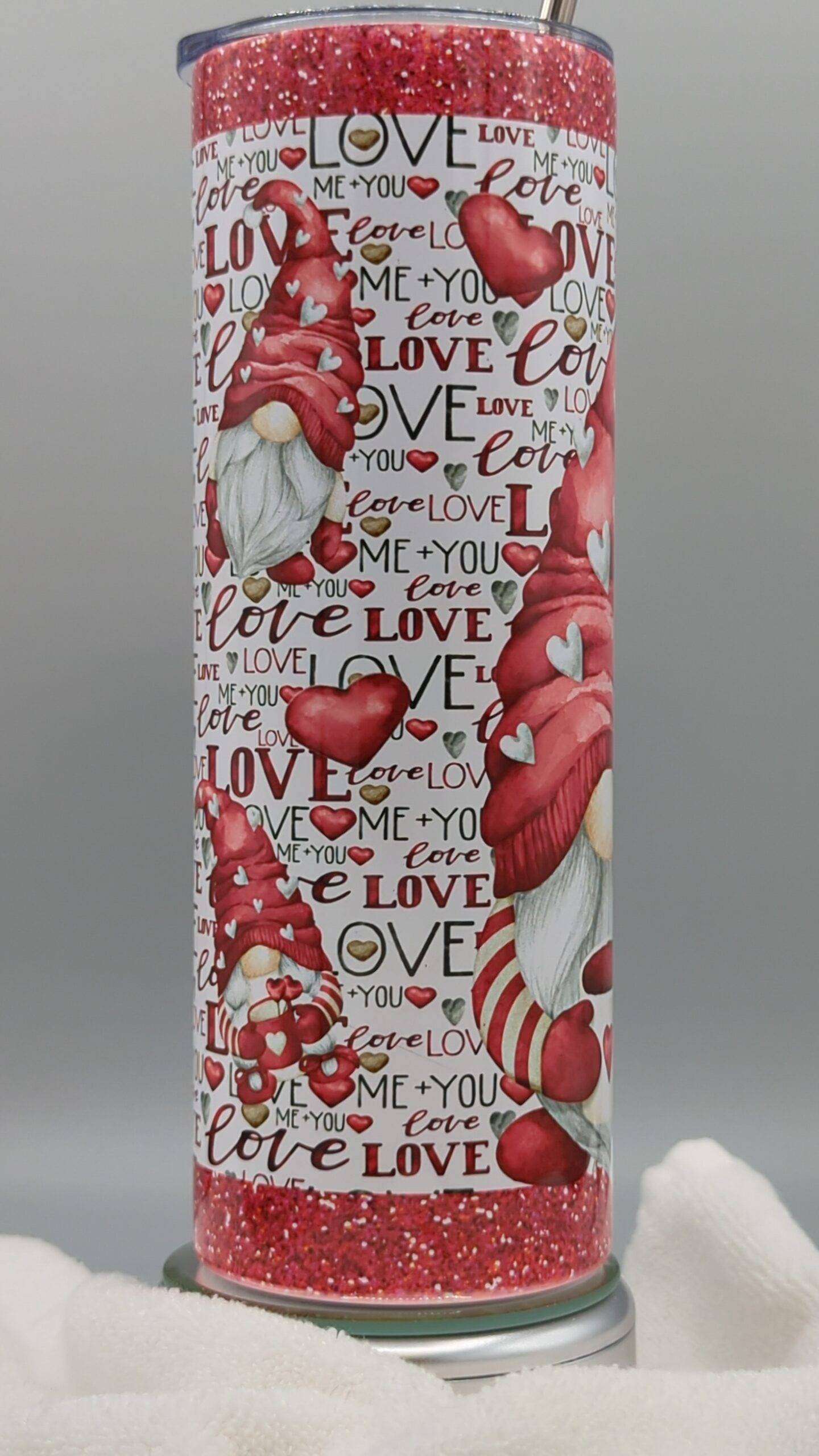 Valentine Gnome Love Tumbler - Image 8