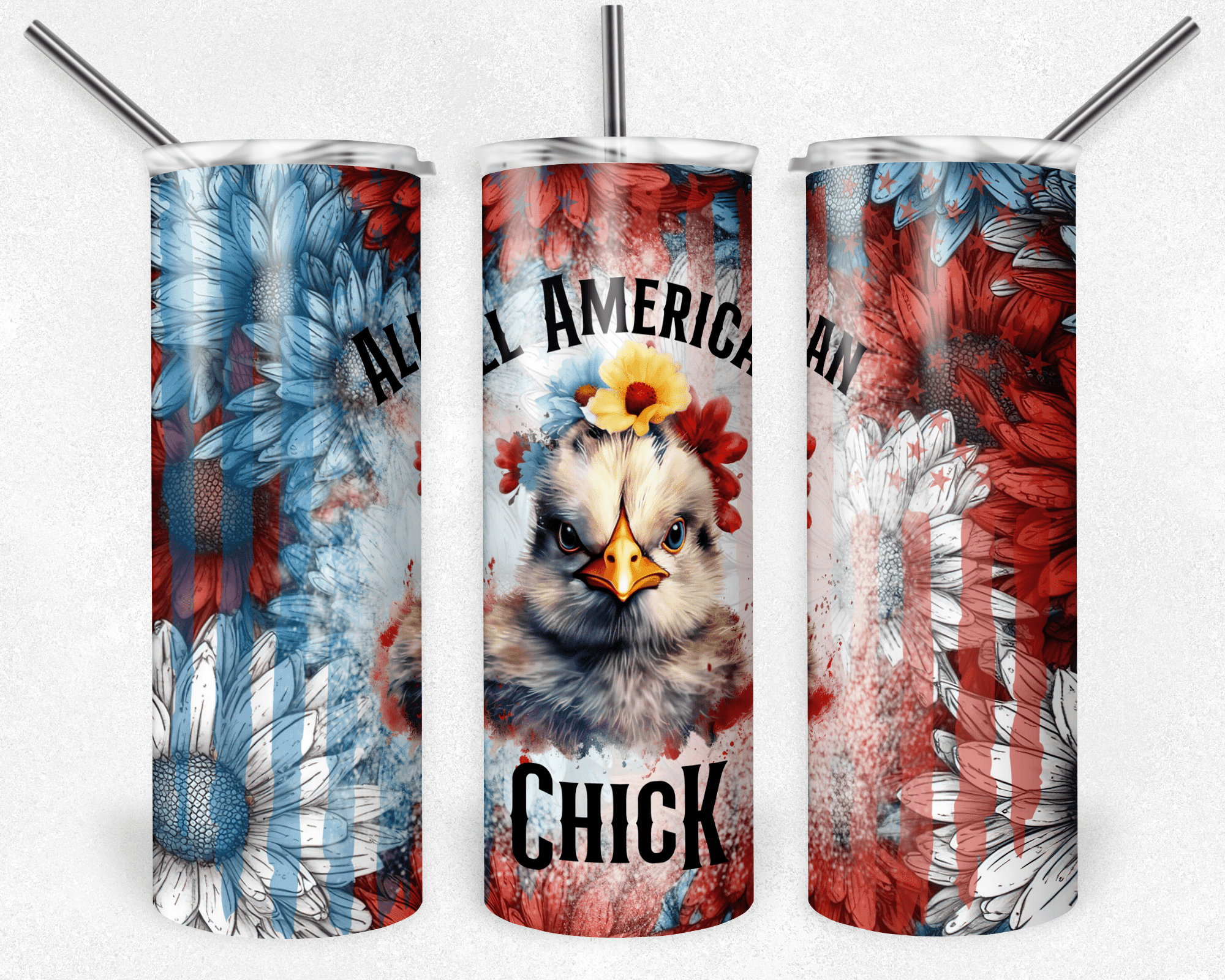 All American Chick Tumbler