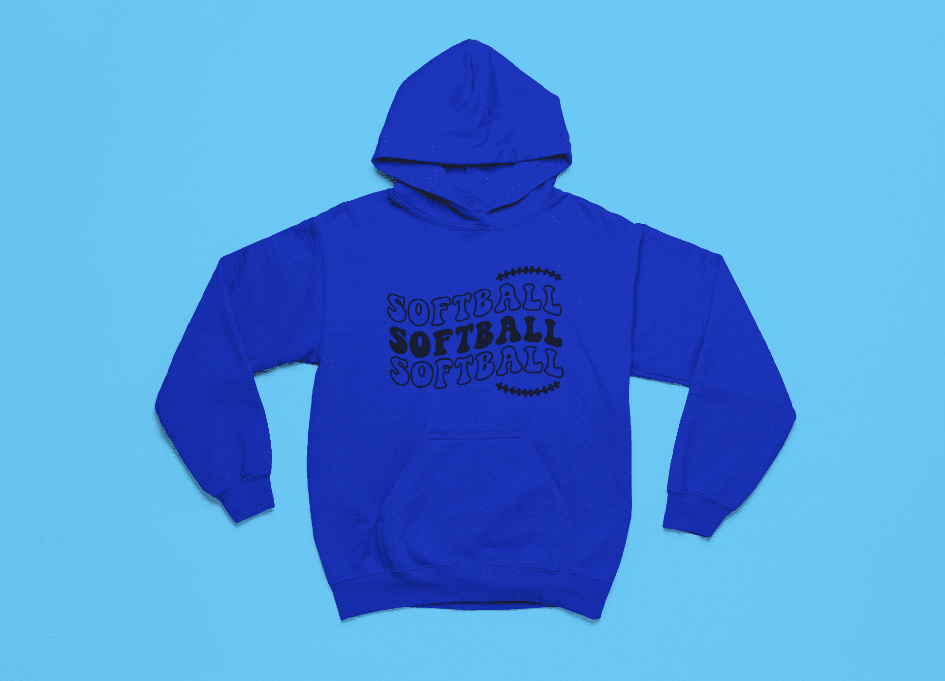 Softball Hoodie - Image 3