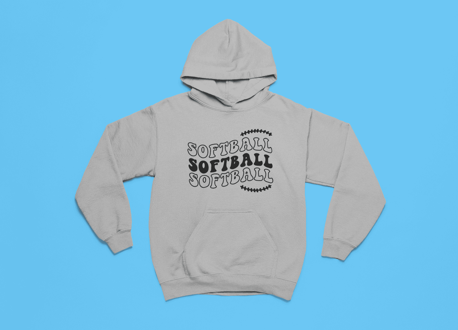 Softball Hoodie - Image 2