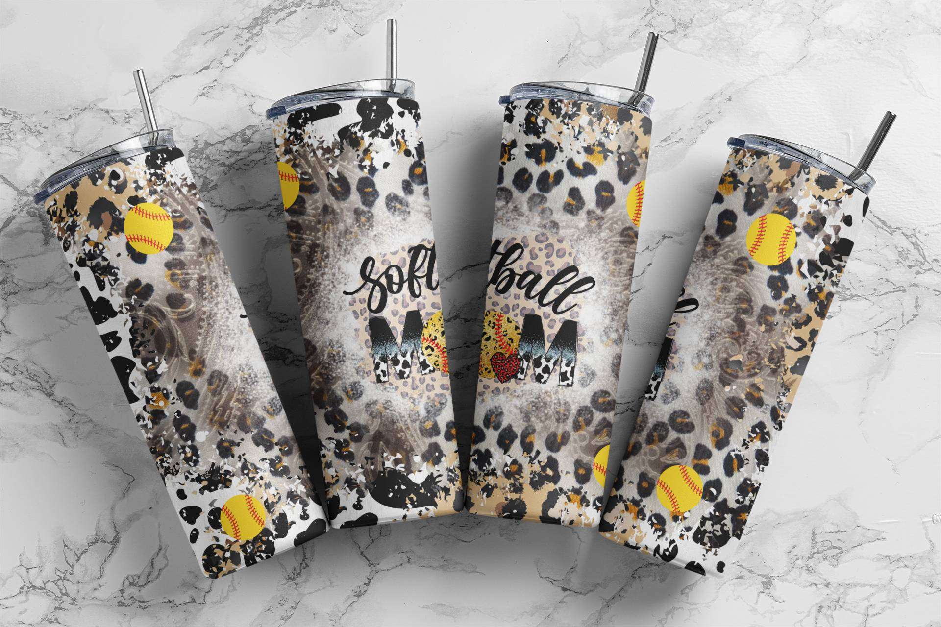 Western Softball Mom Tumbler