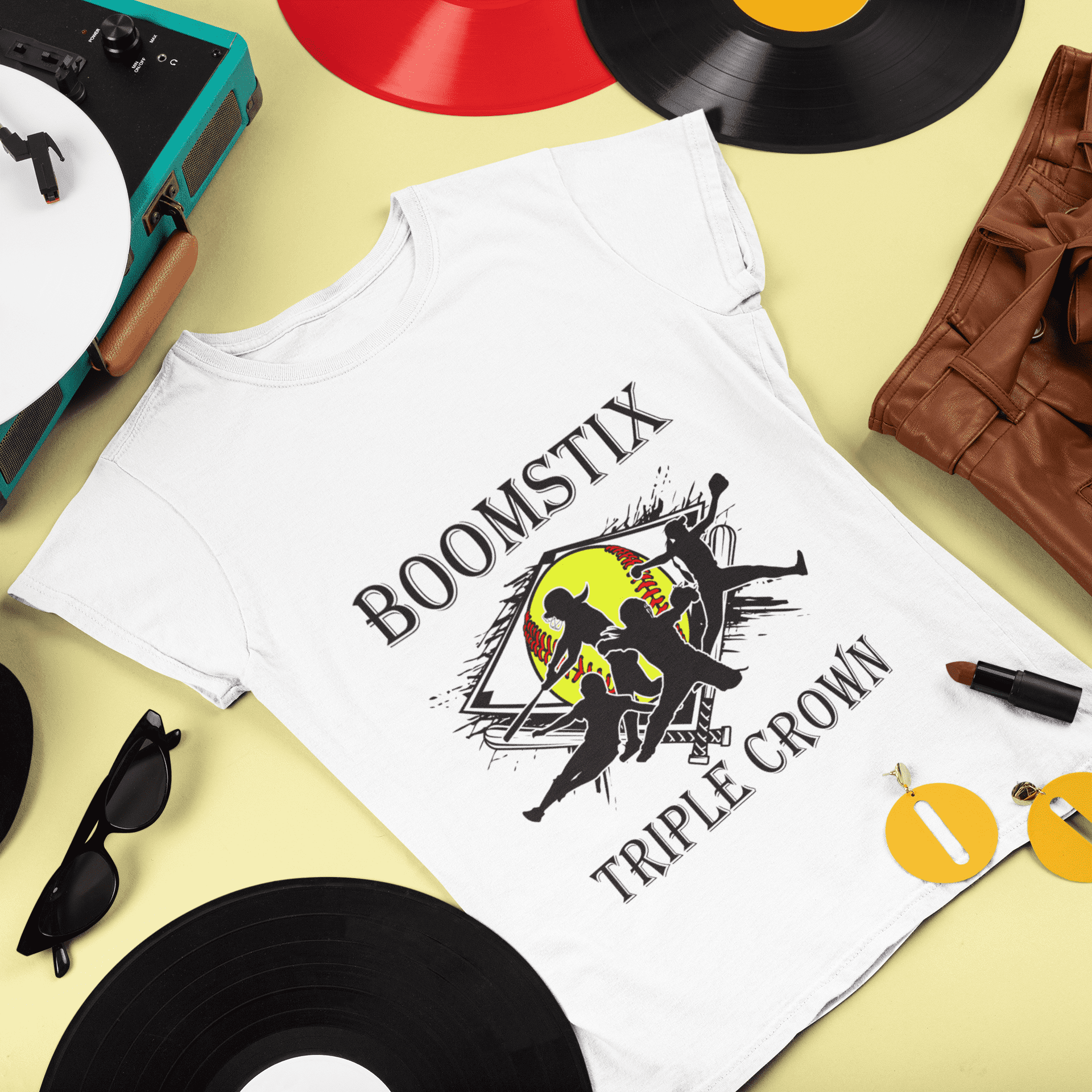 Boomstix Player Scene T-Shirt - Image 4